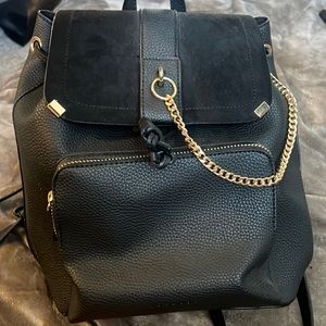 Topshop Faux Leather Backpack